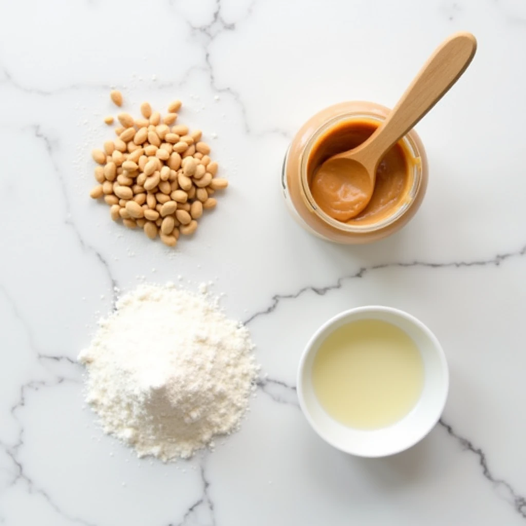 This 3-Ingredient Peanut Butter Fudge Recipe Melts in Your Mouth (No Oven, No Stress!) 7 Three simple ingredients for peanut butter fudge: peanut butter, powdered sugar, coconut oil