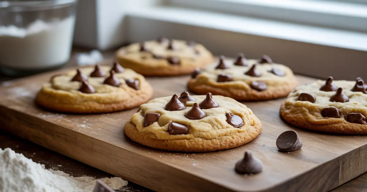 Desserts with 3 Ingredients: The Ultimate Guide to Easy & Irresistible Sweets 4 3 ingredient chocolate chip cookies