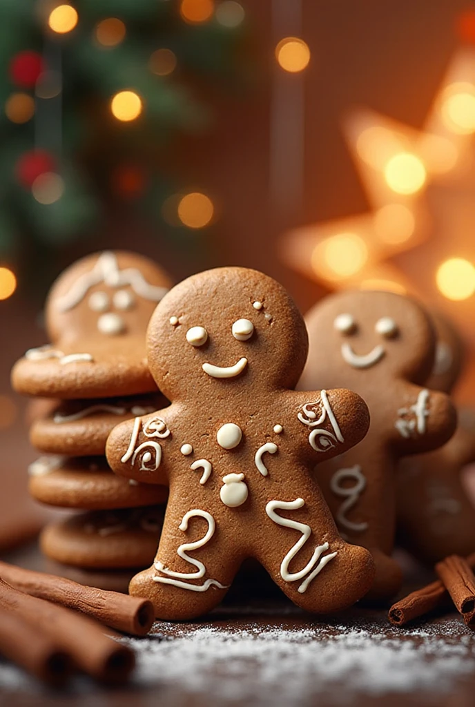 Unwrap Joy: 25 Christmas Cookie Delicious Recipes 4 Gingerbread Men Cookies