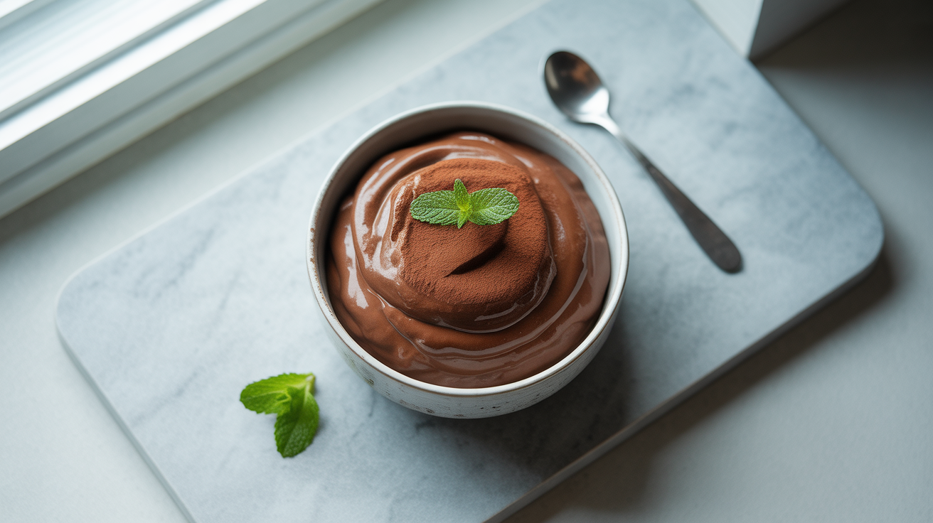 3-Ingredient High-Protein Chocolate Snack (22g Protein!)