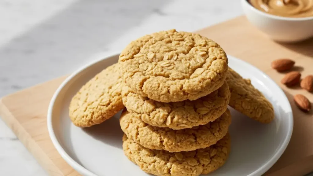 3 Ingredient No Bake Cookies: The Complete 2026 Guide You Can Actually Trust (Simple, Clear & Backed by Expertise) 2 3 ingredient no bake cookies without peanut butter made with almond butter, allergy friendly recipe on white plate