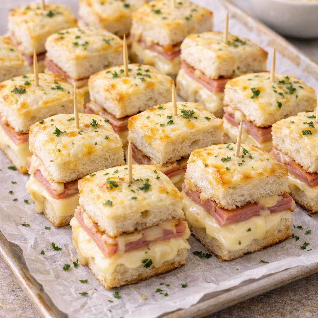 Mini Ham & Cheese Croques