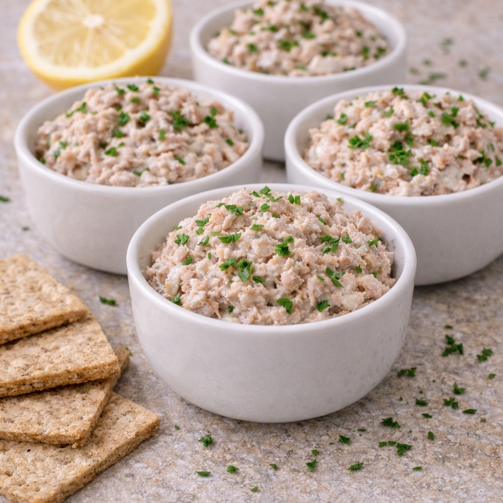 quick and easy appetizers for party : Quick Tuna Rillettes