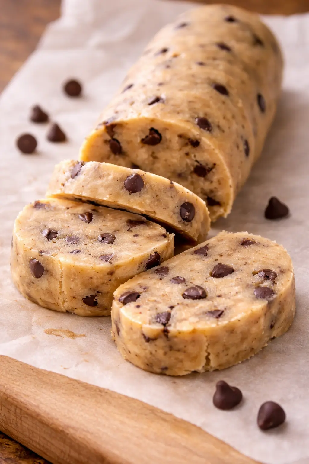 3 Ingredient Cookie Dough Log: The No-Bake Dessert That Saved My Cravings