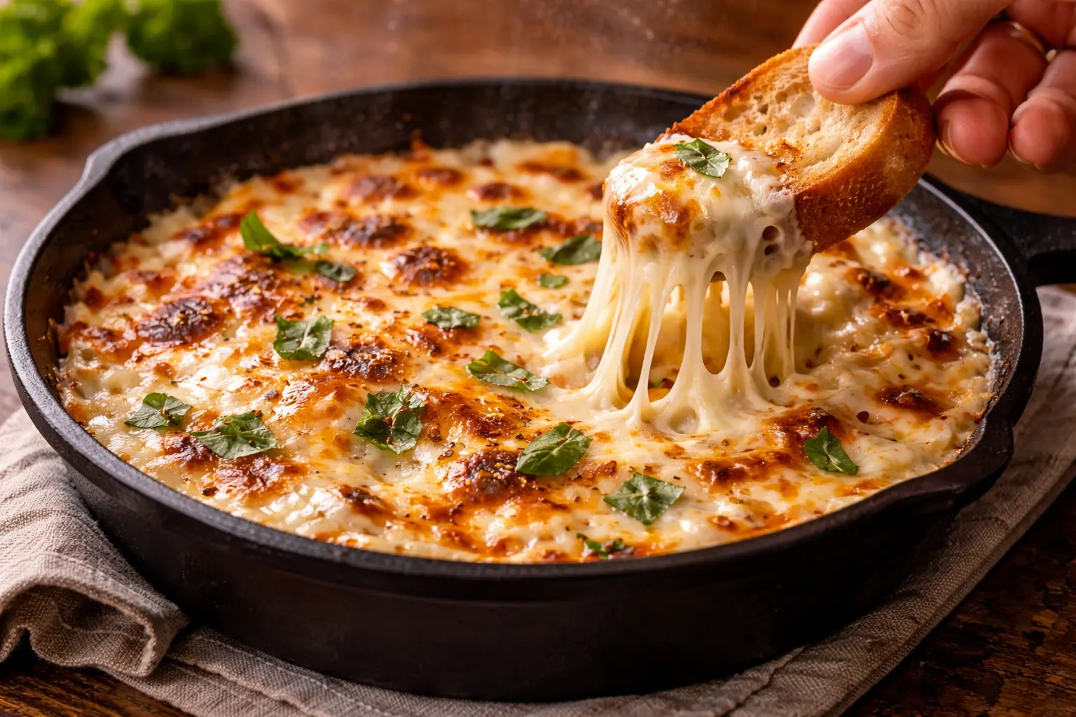 3-Ingredient Cottage Cheese Pizza Dip – Low-Carb, High-Protein, Ready in 15 Minutes