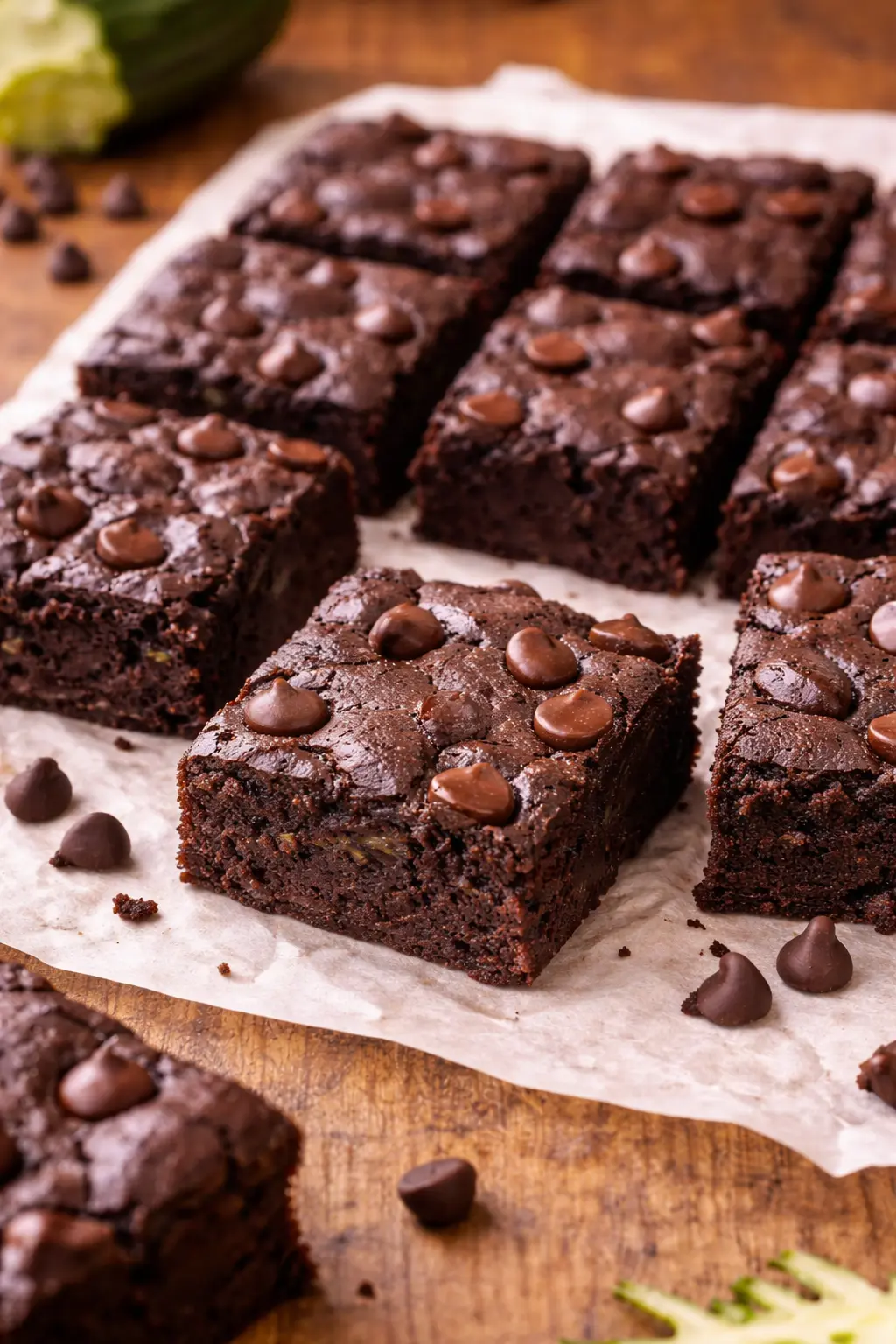 3 Ingredient Zucchini Brownies (Vegan, Paleo & Keto Friendly)