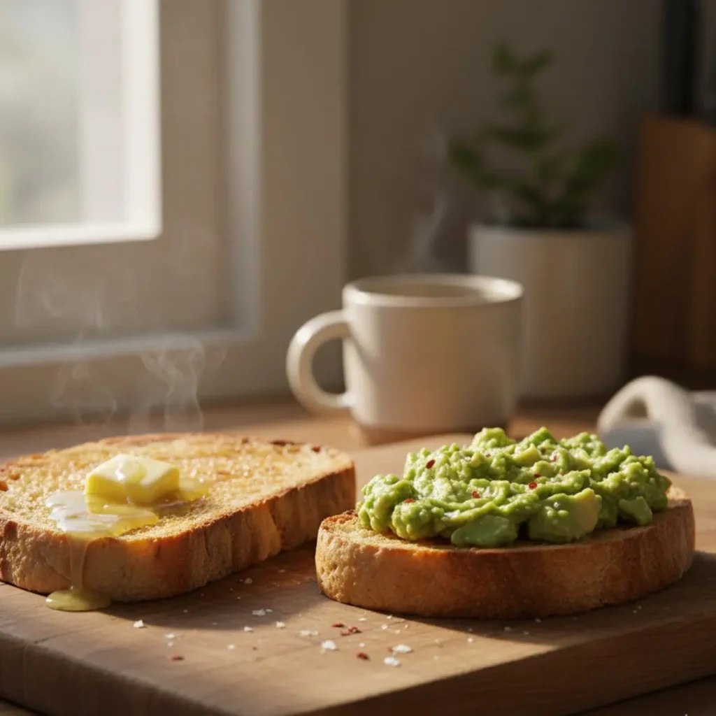 The Ultimate 3 Ingredient White Sandwich Bread (Nut Free): A Revolutionary Recipe That Changes Everything 15 Toasted 3 ingredient white sandwich bread nut free with butter and avocado toppings for breakfast