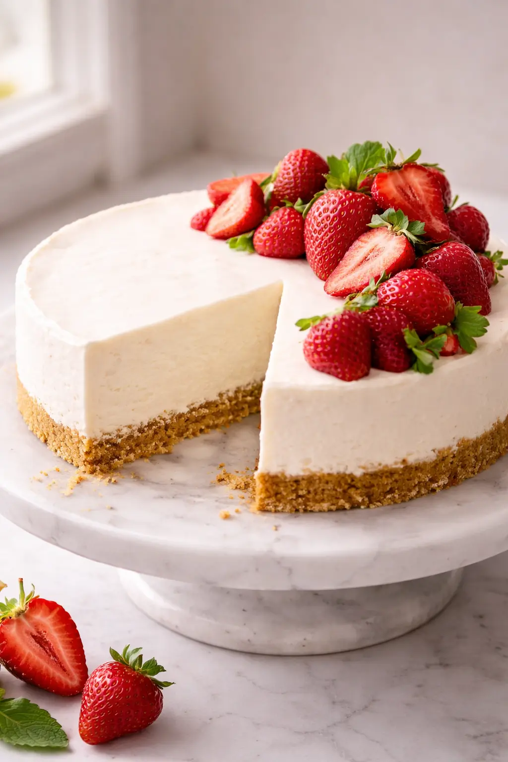 Easy 3 Ingredient No-Bake Cheesecake with Philadelphia