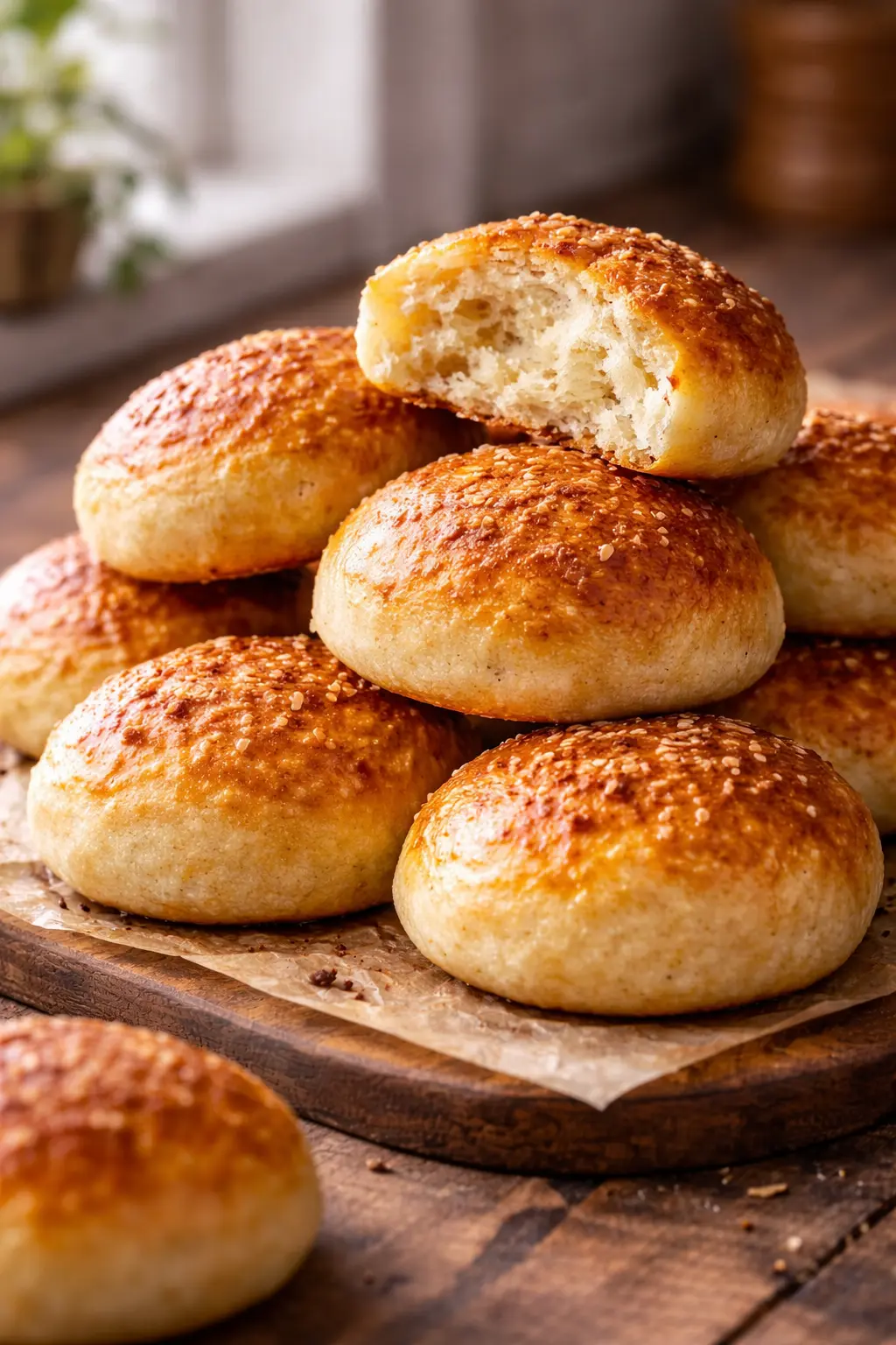 Easy 3 Ingredient Carnivore Rolls (Zero Carb, No Flour, Soft & Fluffy)