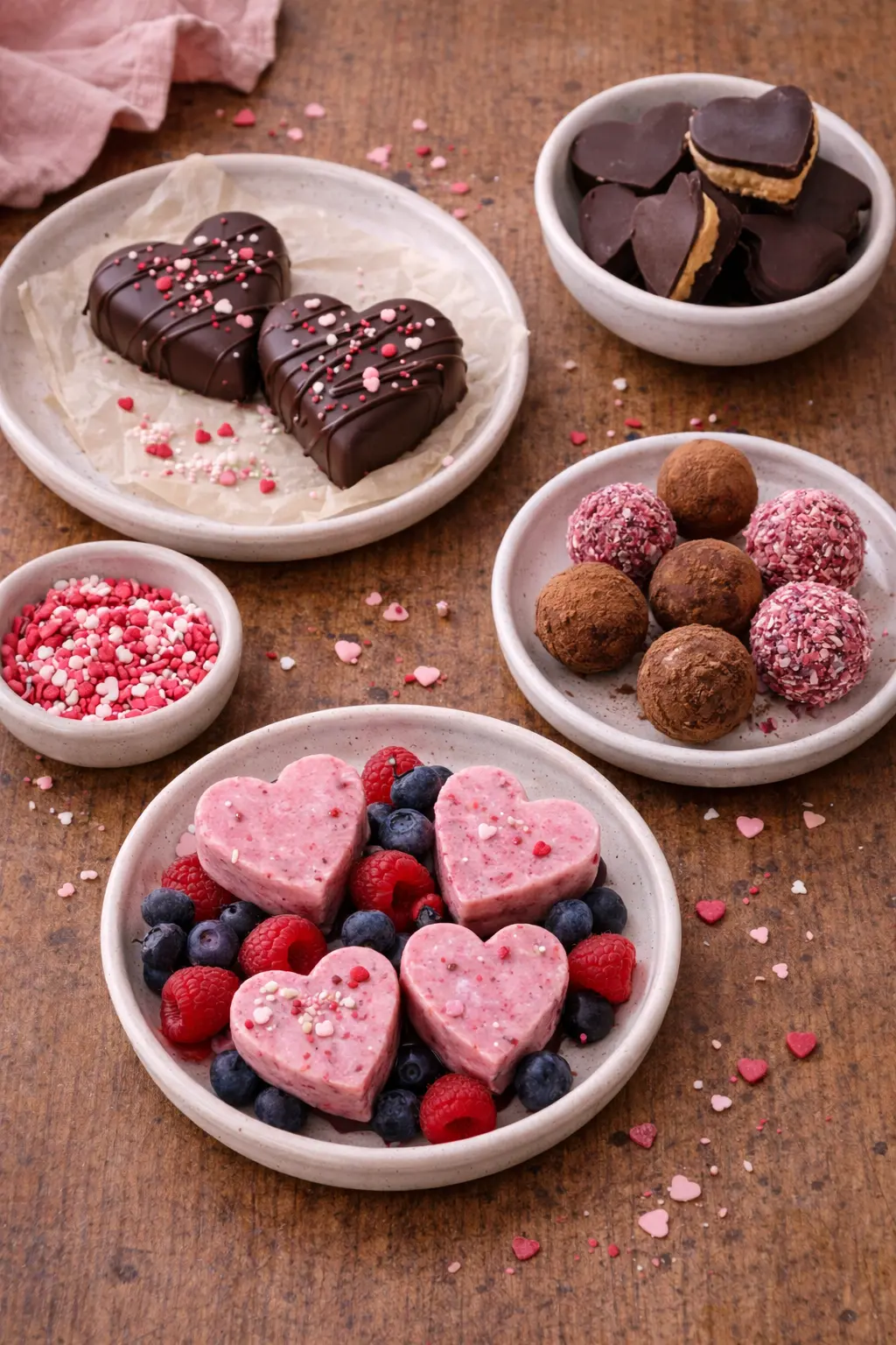 Easy 3-Ingredient No-Bake Treats for Valentine’s Day