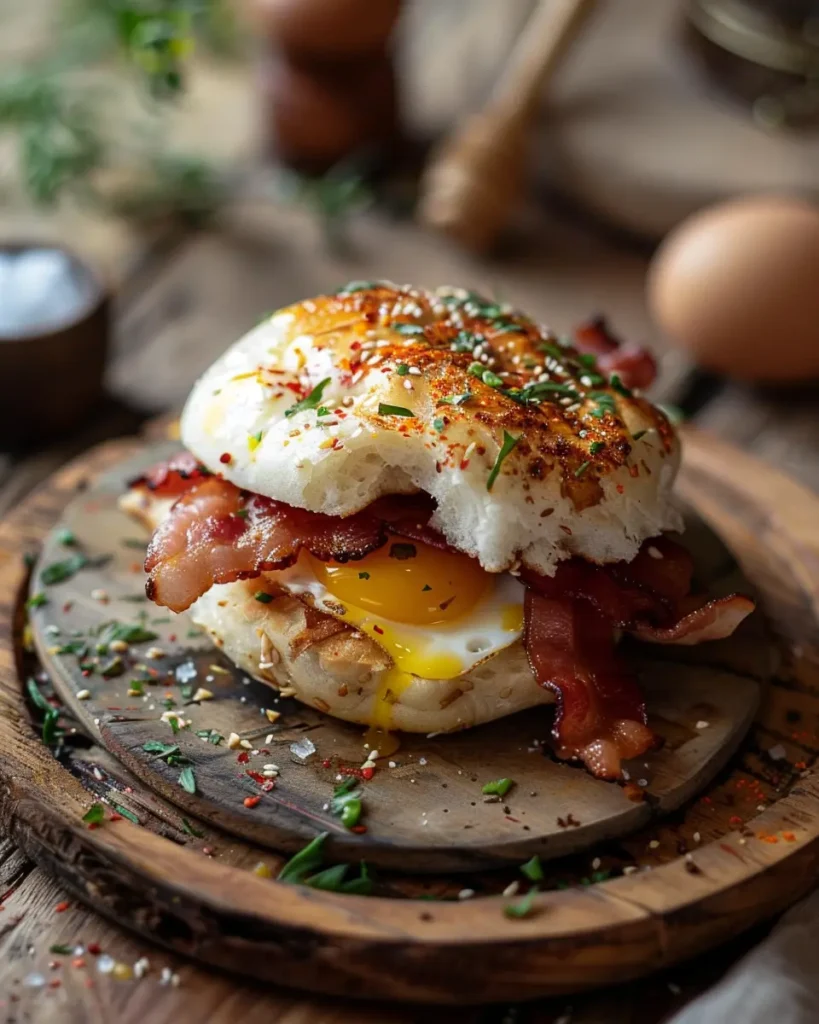 Carnivore Egg Buns (3 Ingredients, No Whey) – Soft & Light Zero-Carb Option 5 carnivore egg buns breakfast sandwich