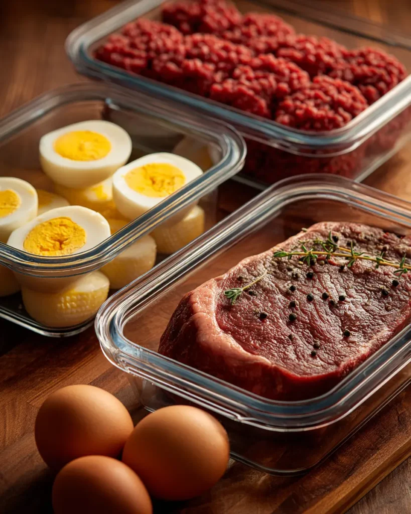 High Protein Carnivore Recipes for Athletes, Bodybuilders, and First Responders 21 ground beef carnivore protein meal for athletes