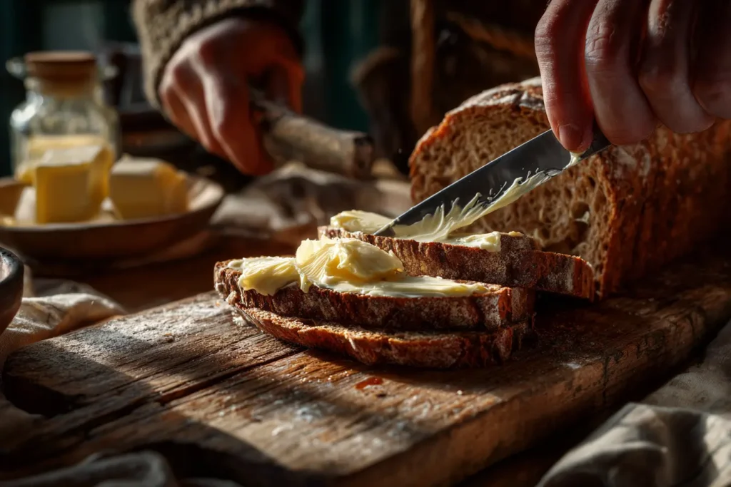 toasted carnivore bread with butter