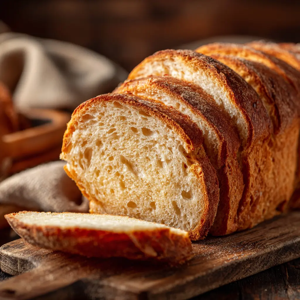 fluffy carnivore bread airy crumb sliced texture