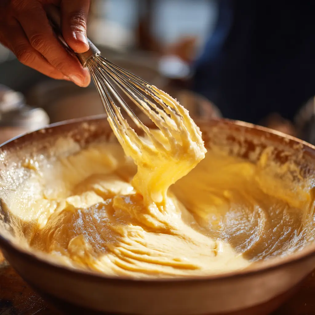 folding egg whites into batter real kitchen technique