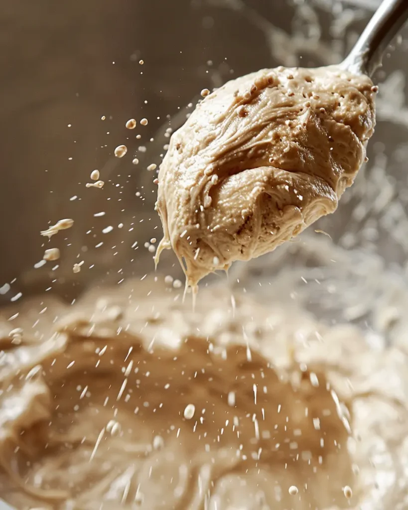 Proper carnivore bread batter ribbon consistency before baking
