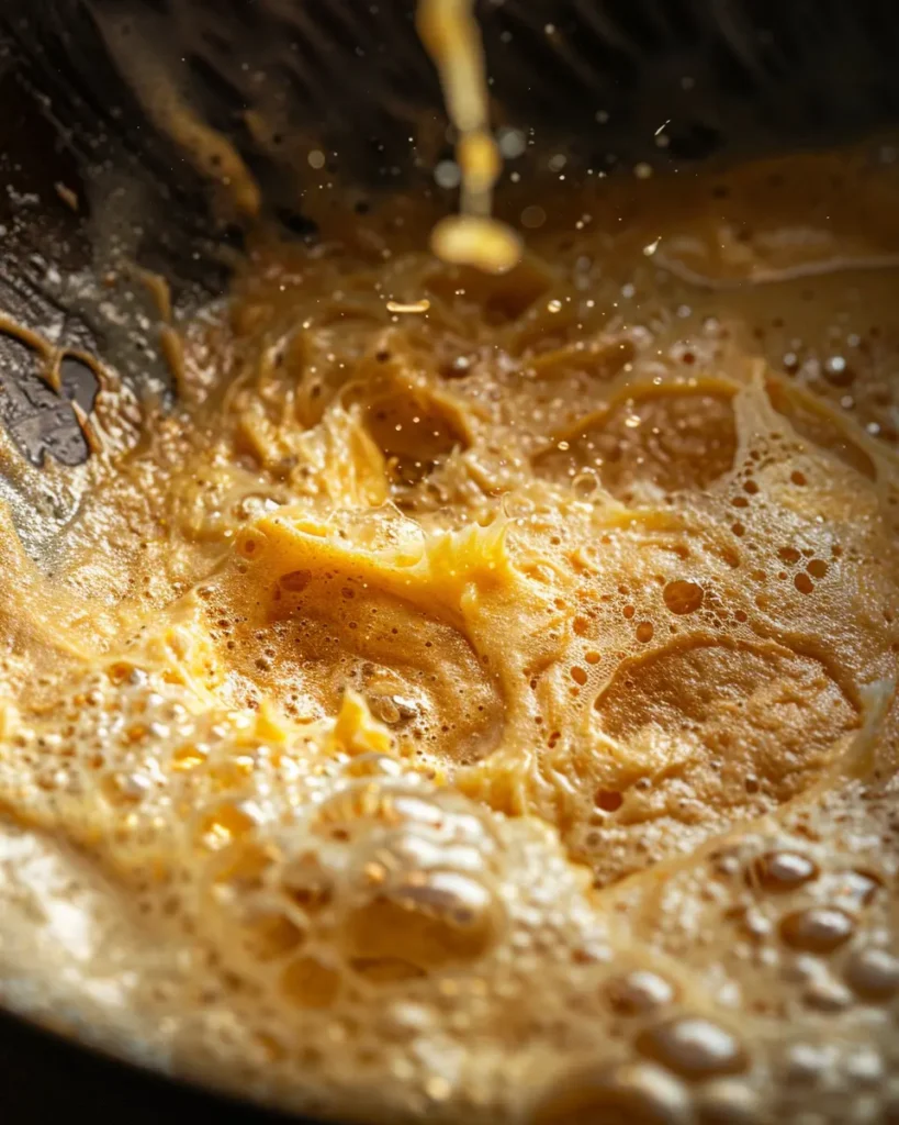 Broken fat emulsion in carnivore bread batter