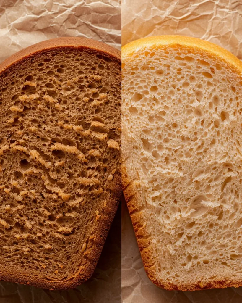 Thick carnivore bread slice compared to thin slice
carnivore bread protein content