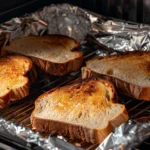 Covered skillet reheating carnivore bread slice Reheat Carnivore Bread