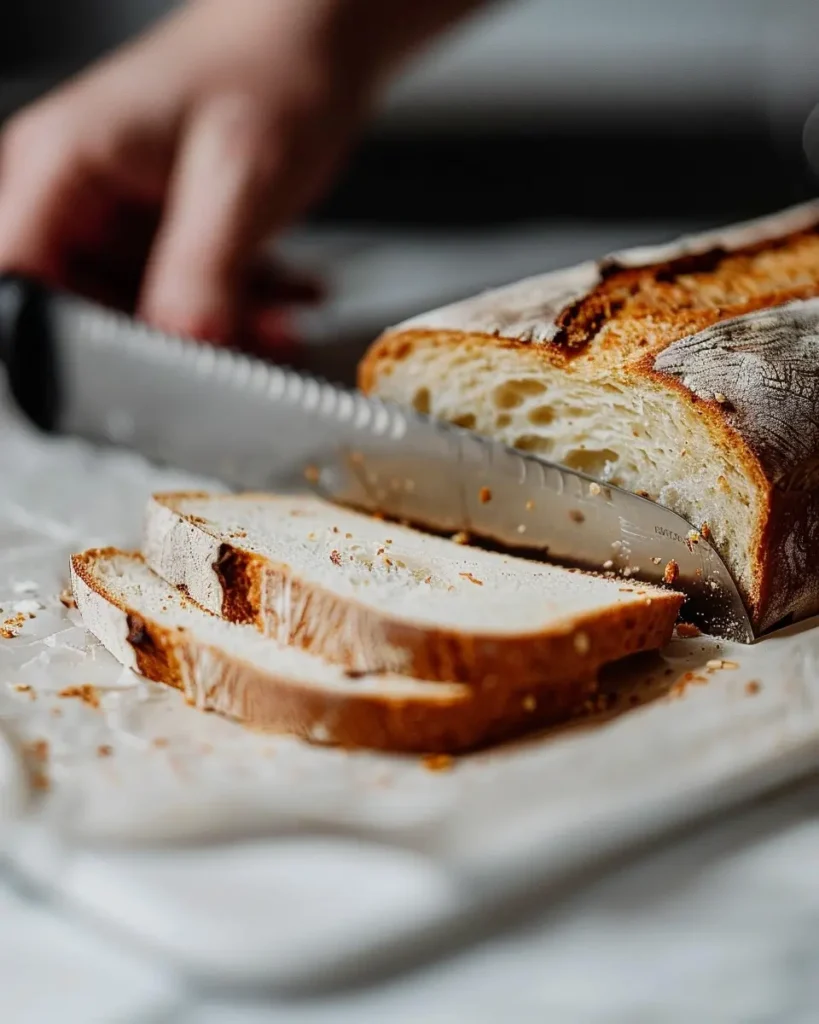 looksyumy slice carnivore bread before freezing.jpg
