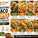 10 Irresistible Taco Recipes You’ll Want to Make Tonight 15 Taco recipe by looksyumy