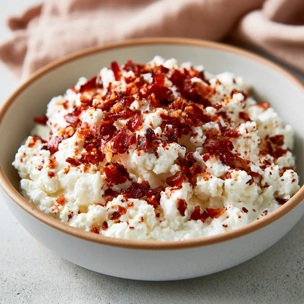 Cottage cheese protein bowl for fitness enthusiasts