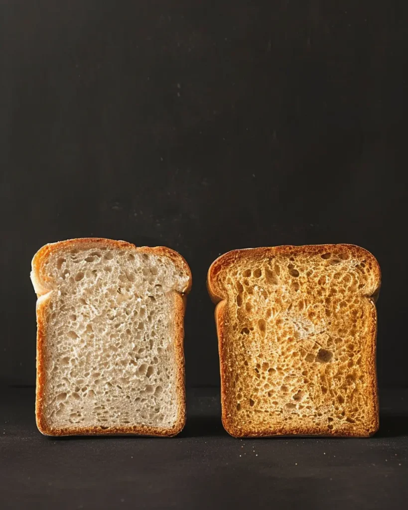 Carnivore bread baked at low and high temperatures