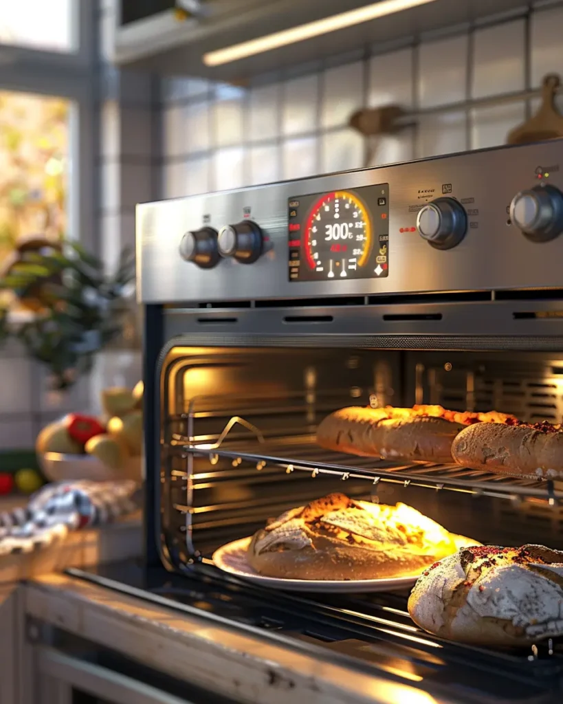 Secondary oven thermometer used for baking calibration