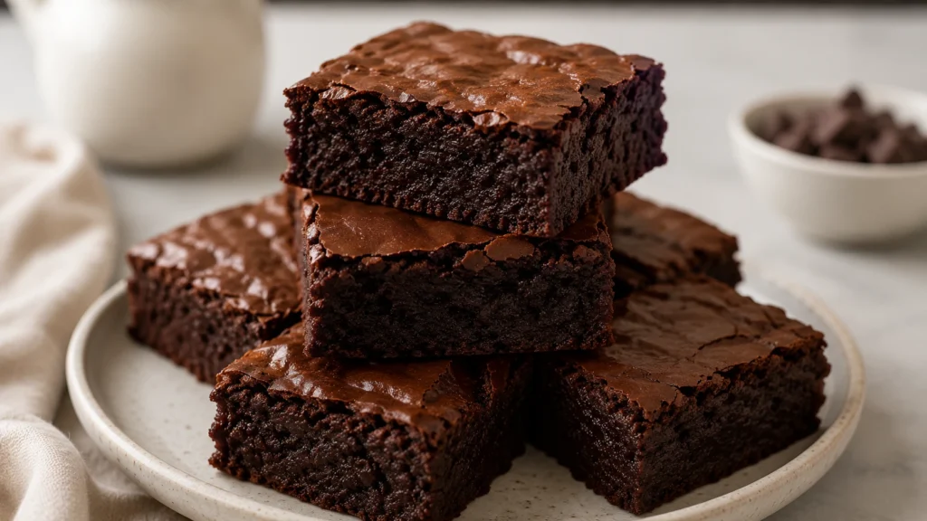 fudgy carnivore brownies with a rich moist center