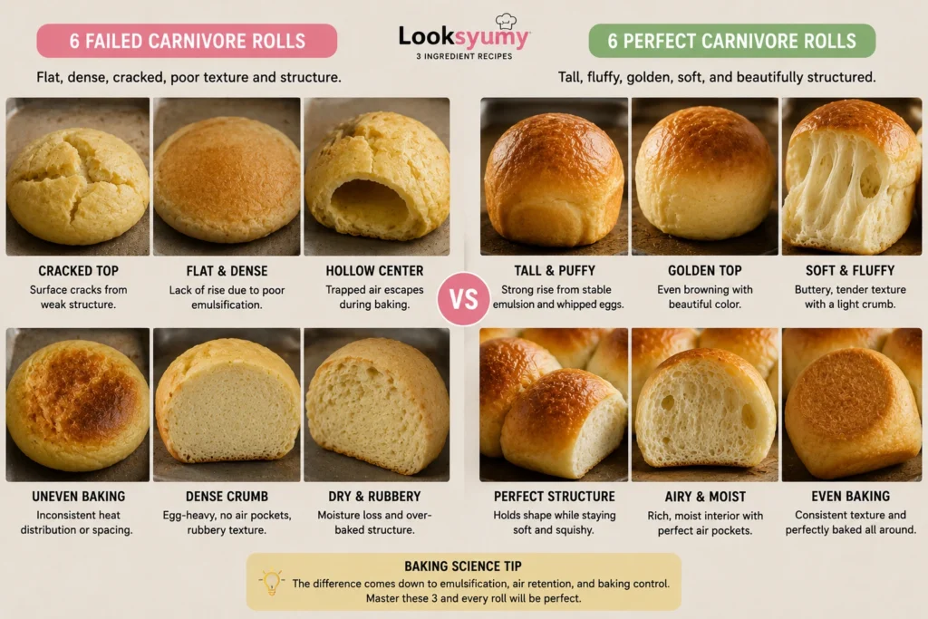 Soft, Pillowy Carnivore Dinner Rolls for the Holiday Table 15 troubleshooting soft carnivore dinner rolls Looksyumy