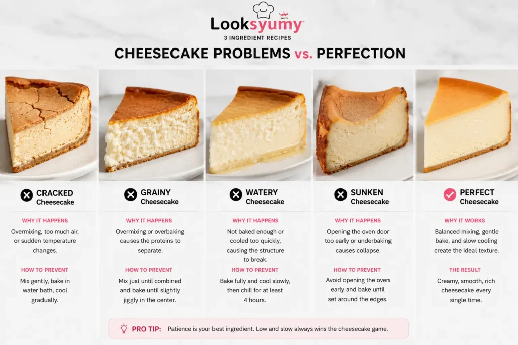 common carnivore cheesecake baking problems compared