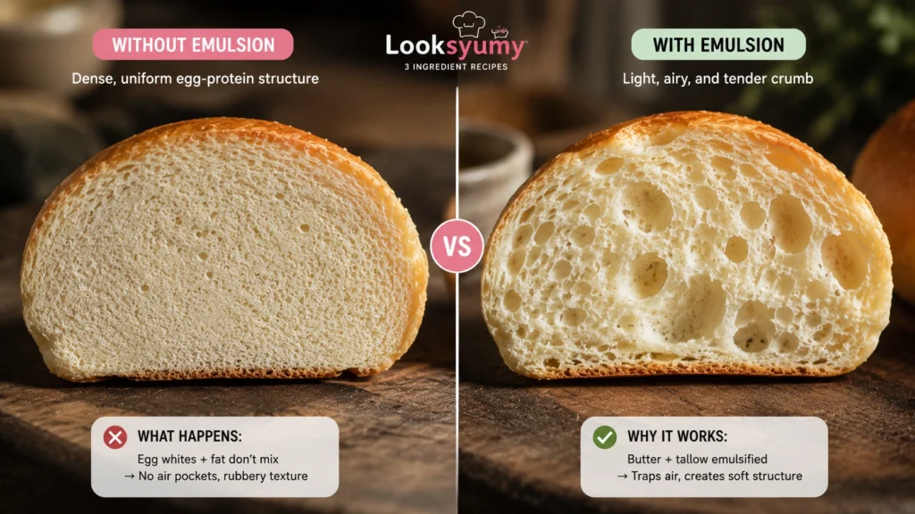 Soft, Pillowy Carnivore Dinner Rolls for the Holiday Table 13 carnivore dinner roll crumb comparison Looksyumy