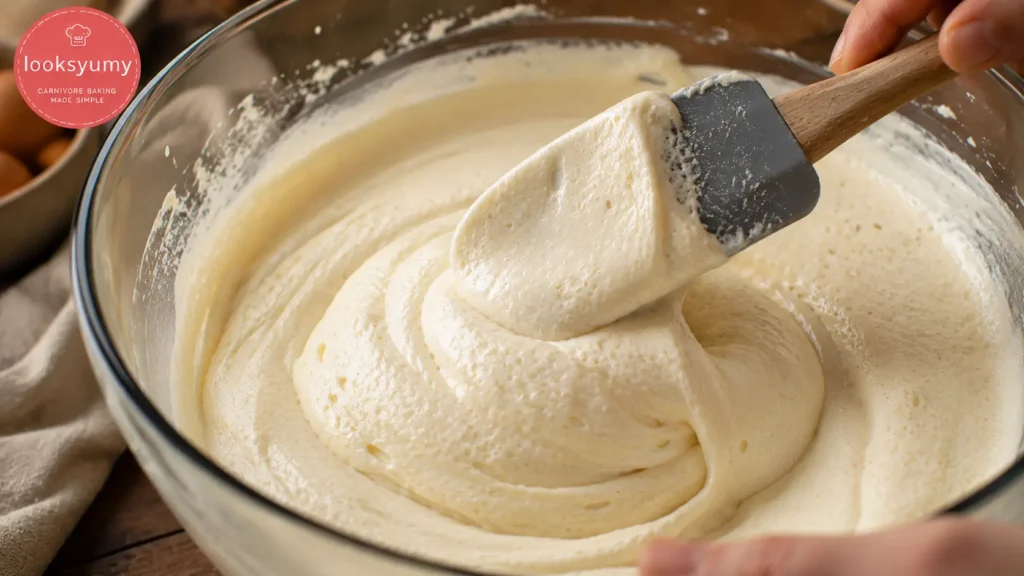 folding carnivore bread roll batter gently Looksyumy