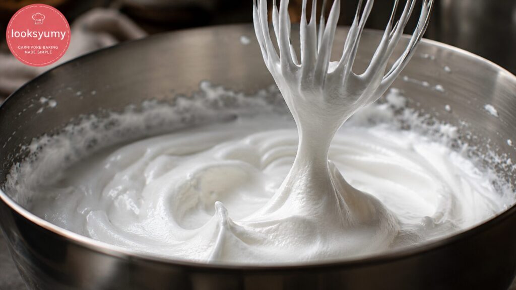 whipped egg foam for moist carnivore bread Looksyumy