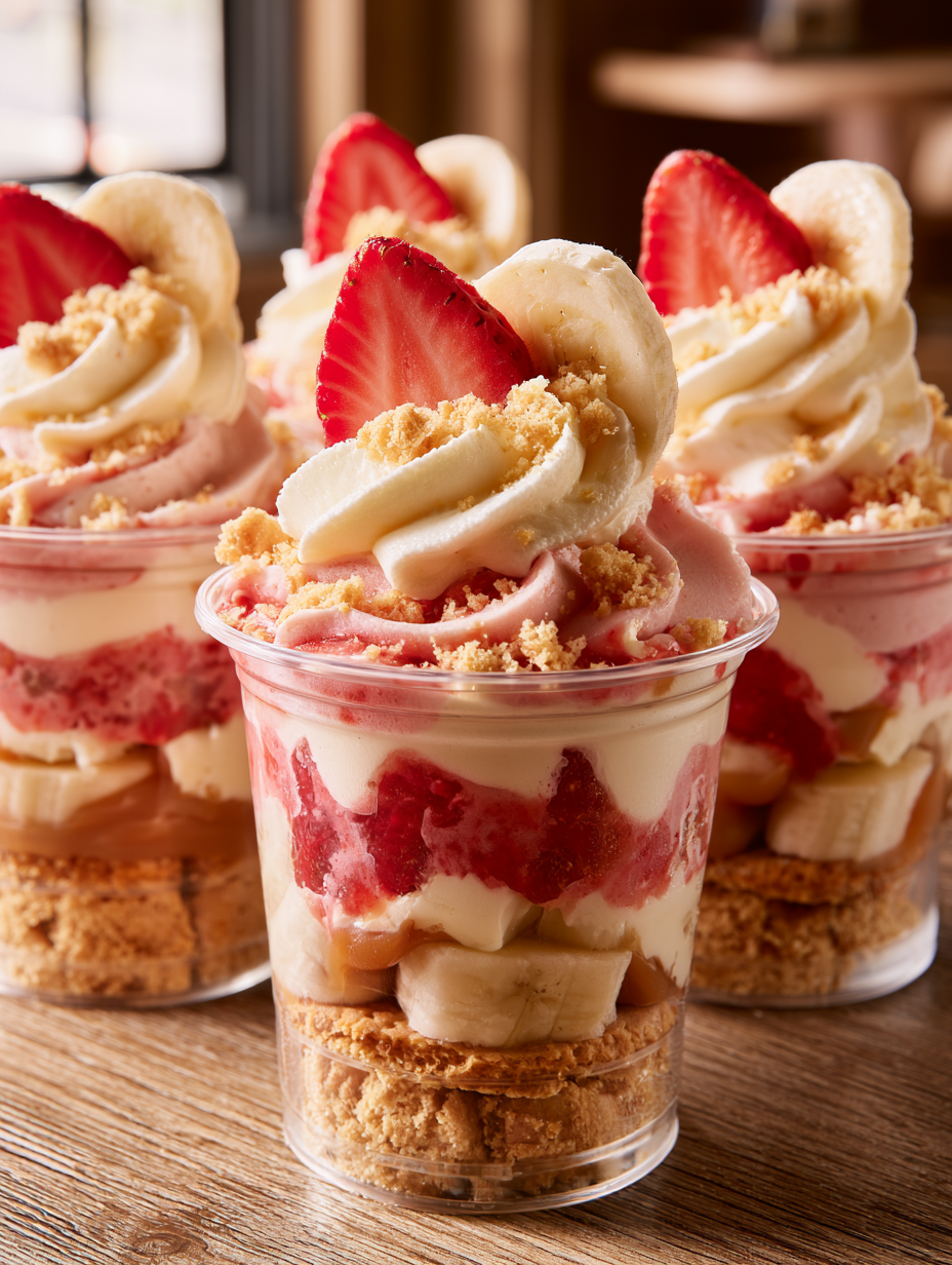 Delicious Strawberry Banoffee Cups Recipe