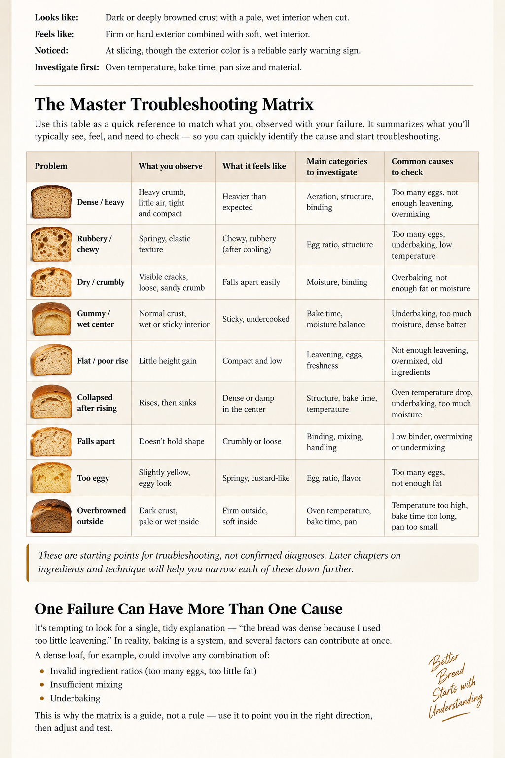Page 24 of The Carnivore Baking Guide: Master Troubleshooting Matrix