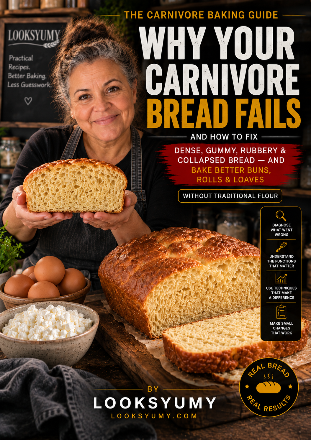 The Carnivore Baking Guide: Fix Dense & Gummy Bread 3 The Carnivore Baking Guide cover