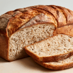 Carnivore bread with a hard crust and properly set interior
